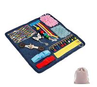 Fidget Blanket Calming & Comforting Activities for Adults with Dementia | Sensory Blanket | Dementia Products for Elderly | Helps with: Alzheimers, Dementia, Asperger’s, Autism, Anxiety and More