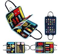 Fidget Blanket for Adults with Dementia, Dementia Products for Elderly, Alzheimers Dementia Activities for Seniors, Toddler Busy Board Fidget Toys, Gifts for Dementia Patients Adult Autistic Elderly