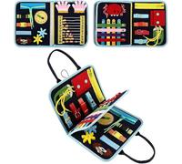 Fidget Blanket for Dementia, Alzheimers Dementia Products for Elderly, Memory Games Busy Boxes for Dementia Patients, Dementia Activities for Seniors, Dementia Aids, Dementia Games