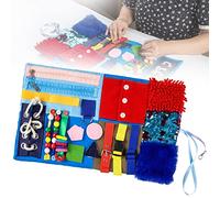 Fidget Blanket for Elderly, Dementia Alzheimers Products, Sensory Blanket Memory Loss Fidget Toys, Autistic Activities Pad, Anxiety Relief Improves Mental Stimulation