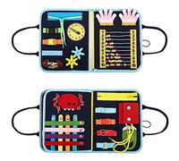 Fidget Blanket for Elderly, Dementia Alzheimers Products, Sensory Blanket Memory Loss Fidget Toys, Autistic Activities Pad, Anxiety Relief Improves Mental Stimulation