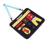 Fidget Blanket for Elderly, Improved Hand Dexterity Dressing Skills Soft Fabric Dementia Alzheimers Products, for Elderly with Dementia