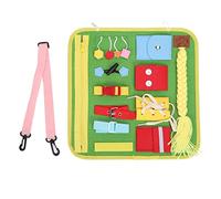 Fidget Blanket Sensory Pad for Dementia, Memory Loss Dementia Alzheimers Sensory Toys with Activities for Patients Elderly Anxiety Relief, Educational Autistic Therapy Aid Mat for Memory Loss