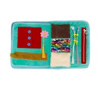 Fidget Book for Seniors Sensory Lap Pad Portable Gadgets