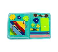 Fidget Book for Seniors Sensory Lap Pad Portable Gadgets