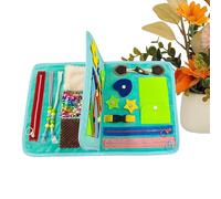 Fidget Book for Seniors Sensory Lap Pad Portable Gadgets