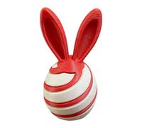 Fidget Bunny Egg | Collectible Decoration Relaxation Gadget - Passthrough 3D Printing Bunny Figure - for Boys Girls Teens Adults Apartment Dorm Living Room Dining Table Bookshelf