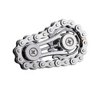 Fidget Chain Sensory Toys, Sensory Hand Roller With Gear Design, Mechanical Fingertip Gyroscope, Fidget Toys For Kids Adult, Stress & Toy For Adults And Teens