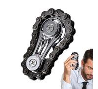 Fidget Chain Sensory Toys, Sensory Hand Roller With Gear Design, Mechanical Fingertip Gyroscope, Fidget Toys For Kids Adult, Stress & Toy For Adults And Teens