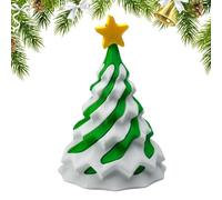 Fidget Christmas Tree Collectible Desktop Decoration | Passthrough 3D Printing Christmas Figure for Teens Adults Boys Girls Apartment Dorm Living Room Dining Table
