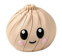 Fidget Dumpling, Sensory Stress Toy, Telescopic Folding Gadget, Funny Desk Companion, Portable Plaything, Stretchable Hand Activity, Sensory Dumpling Fidget Toy for Home Office School