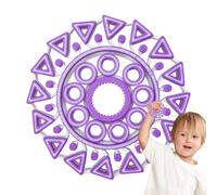 Fidget Gear Toy - Small Sensory Gyroscope Spinner, Stress Relief Handheld Fidget Tool for Kids and Adults Portable Gadget for Work Study and Focus Improvement Compact Sensory 0.55 inch