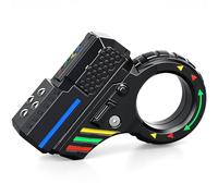 Fidget Gun Slider Toy, Fun Plastic Fingertip Fidget for Kids Adults, Sensory Play Desk Toy for Focus Fidgeting, Gift for Boys Girls-Plastic/Colorful