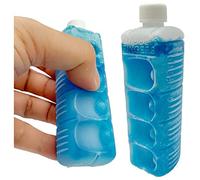 Fidget Ice Packs from Kool Fingers - Ice Gourd | Prevent finger blisters from playing guitar, cello, or from touching hot surfaces | 2-pack blue
