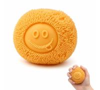 Fidget Item, Sensory Relax Tool for Daily Use, Fine Skill Development Activity, Yellow Ball for Emotion Management
