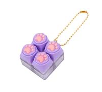 Fidget Keyboard - Cat Paw Calming Stress Relief Toy,Sound Keyboard Clicker - for Office Party Gathering Home Classroom School Indoor Travel