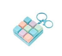 Fidget Keyboard, Keyboard Fidget, Keychain Decompression Gift for Boys Girls While Away Time Easy to Carry, Ideal for Office and Study Environments (05)