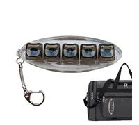 Fidget Keyboard Keychain, Mini Clicky Keyboard Toy, Portable Stress Relief Gadget, Satisfying Tactile Feedback for Relaxation & Focus, Pocket-Sized Fidget for Women Teens Adults, Keychain Accessory fo