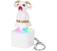Fidget Keychain LED Lights Fun Goat Sound Screaming Keychain