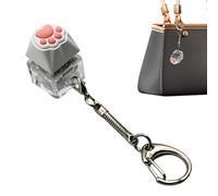 Fidget Keychain - Silicone Key Chain | Keychain Toy Silicone Keycap Fidget | Portable Stress Relief Device, Key Accessories, Backpack and Daily Game