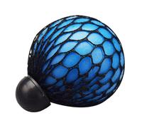 Fidget Mesh Balls Squeeze Sensory Grape Balls Toy for Adults Pressure Relief Office Blue Black, Novelty Gag Toys