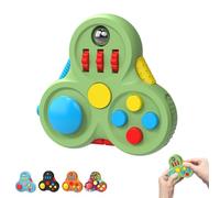 Fidget Pad Toys,Fidget Controller Handheld Spinner Decompression Toy Stress Relief Anxiety Fidget Spinning Toys,for Release Stress and Anxiety,ADHD, ADD, Autism (Green)