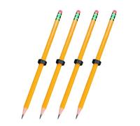 Fidget Pencil - 4 Pieces Calming Wood Relaxing | Sensory Fidget Toy with Pencil Shape | for Class, School, Travel, Commuting, Library, Teens, Kids, Students, Women