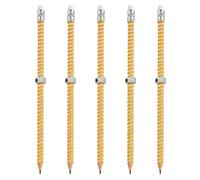 Fidget Pencil for Kids, Twist Write Weighted Wooden Pencil Fidgets | Calming Writing Pens Sensory Toys for Daily Kindergarten School Classroom Thinking Teacher Students