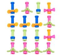 Fidget Pencil Toppers, Compact Kid Assorted Pencil Top Toy, 1.65x1.65x0.79 Inches, Lightweight Sensory Tool, Tactile Stress Reliefs Aid for Focus, Classroom Use, Writing Activities, Teen Support