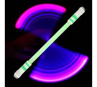 Fidget Pens - Flashing Fingertip Fidget Toy Pen, Acrylic Spinner Design | Shatter-Resistant Rolling Pen With Led Lights For Kids, Teens, Adults, School Fidgeting, Stress Relief, And Creative Play