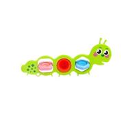 Fidget Popper Sensory Toys for Airplane Travel Essential Activities,Busy Toy for 1 2 3 Years Old Toddlers, Autism Autistic Gifts for 12+ Month Babies Toddlers (caterpillar)