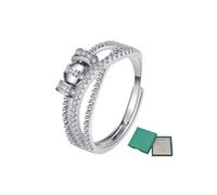 Fidget Ring,Rings Anxiety Women Original Jewellery Girls Relief Teen Stress Mood Adjustable Aids Calming Girl Hug,Menopause Womens Sensory Reduction Anxity,for Adults Boys Mothers Teens Jewelry Gift