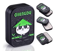 Fidget Slider Fidget Toys Adults Metal Fidget Slider Magnetic EDC Haptic Fidget Toys for Adults (Matte Black)
