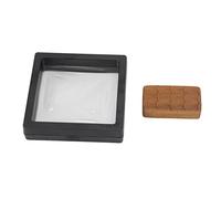 Fidget Slider Green Sandalwood Water Ripples Designed Magnetic Push Slider Toy for 15 to 35 Years Old ADHD Autism