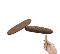 Fidget Slider - Magnetic Bread Toy for Stress Relief, Silent Motion with Smooth Glide Function, Sensory Gadget for Women Men Teens Kids Study Breaks Travel Commuting, 3 Inch Size