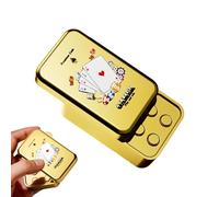 Fidget Slider Toy, Poker Stress Relief, 1.34 Inches Push Card with Smooth Feature, Authentic Handheld Accessory, Poker Fidget Toy with Fun Design, Kids Teens Display for Home Office