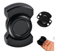 Fidget Spinner, Metal Fidget Spinner Adult for Stress Relief and Focus, Black Fidget Spinners for Adults and Kids, Office and Classroom Gadgets for Anxiety and ADHD