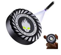 Fidget Spinner Toys for Adults Teens- 3-in-1 Metal Stress Relief Spinner with Silent Spinning, Slider & Clicker, EDC Office Desk Toy for Working Studying Waiting Breaks, Gift Party Favor (Black)