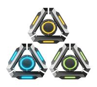 Fídget Spinner, With Glow In The Dark Effect, 5.9x8.3x1.5cm, Metal Finger Hand Spinner, Sensory Toys With Luminous Light, Fun And Portable, For Boys, Girls, Adults, School, Home, Office