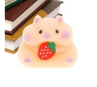 Fidget Squeeze Toy - Cute Realistic Soft Hamster, Sensory Calm Down Tool, Stress Relief Animal Figurine, Thermoplastic Rubber tp r Body | Party Favors for Teens & Kids Classroom Office Work