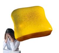 Fidget Squeeze Toy,Slow Rebound Calming Companion | Bread Shape Sensory Squeeze Toy | for Children Students Adults Classroom Home Commuting Trael School Car Rides