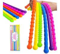 Fidget Stretchy Strings Toy for Kids Adults Sensory Toys for Autism 6pcs Fidget Stretch Toys for Autistic Children Calming Stress Anxiety Relief Classroom Office