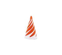 Fidget Swirl Pyramid Cone Stress Relief Toy Choose Your Favorite Color (White/Orange)