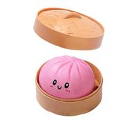Fidget Toy, Bao Bun Stress Ball, Soft Squish Squeeze Toy, Suitable for Office Relax, School Focus & Home Entertainment, Perfect for Kids, Adults, ADHD and Autism Users