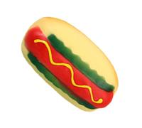 Fidget Toy - Hot Dog Sausage Squeeze Ball | Soft Sensory Rebound Squishy Toy, Funny Stress Relief Gift for Children, Holiday Stocking Stuffer, and Everyday Play