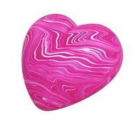 Fidget Toy - Squishy Heart, Elastic Sensory Stress Reliever with Quiet Compression Design, Smooth Recovery Action, Ideal for Study Breaks Commutes Home Calming