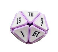 Fidget Toys, - 3D Printed Polyhedral, Sensory Relief Dice Set with Smooth Edges, Rolling Playing Tools with Durable Build for Tabletop Party Gathering Home Office School Study Work Birthday
