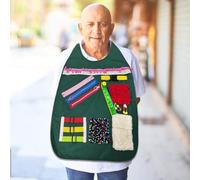 Fidget Toys Adults Dementia,Dementia Activities For Seniors | Flexible Play Thoughtful Elderly Brain Activity Apron Fidget Toy Develop Motor Skills