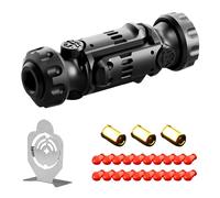 Fidget Toys Adults, Fidget Toy Gun Fidget Slider Fidget Gun Stress Relief Relax, EDC Fidget Toy Executive Desk Toy, Finger Toy Fidget Ring Fingertip Textured Spinner (A)