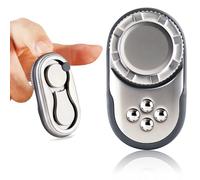 Fidget Toys Adults, OPPKIE Handheld Metal Desk Sensory Fidgets Toy Promotes Focus for Home Office Outdoors, Satisfying Toy for Men Teens Adults, Stress Pressure Anxiety Relief Tools (Silver)